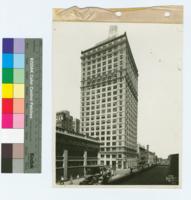 Second National Bank Building (Houston, Tex.): exterior view, corner perspective