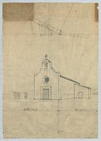Mission Espíritu Santo de Zuñiga: restoration sketch