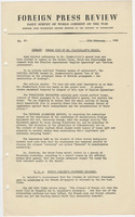 Great Britain Ministry of Information: Daily Press Notices and Bulletins:1940-02-29